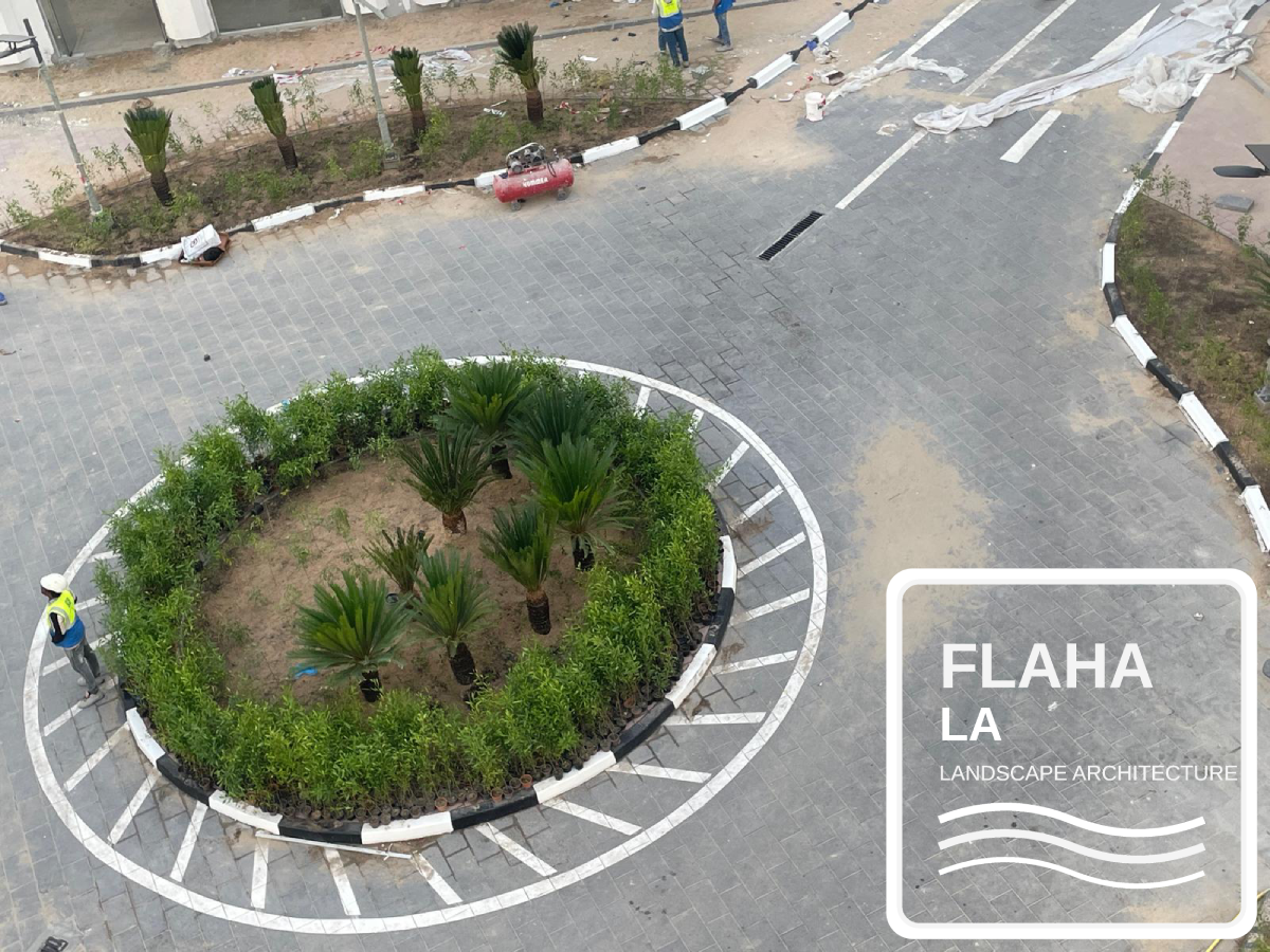 Al Gharafa Gate - Landscape