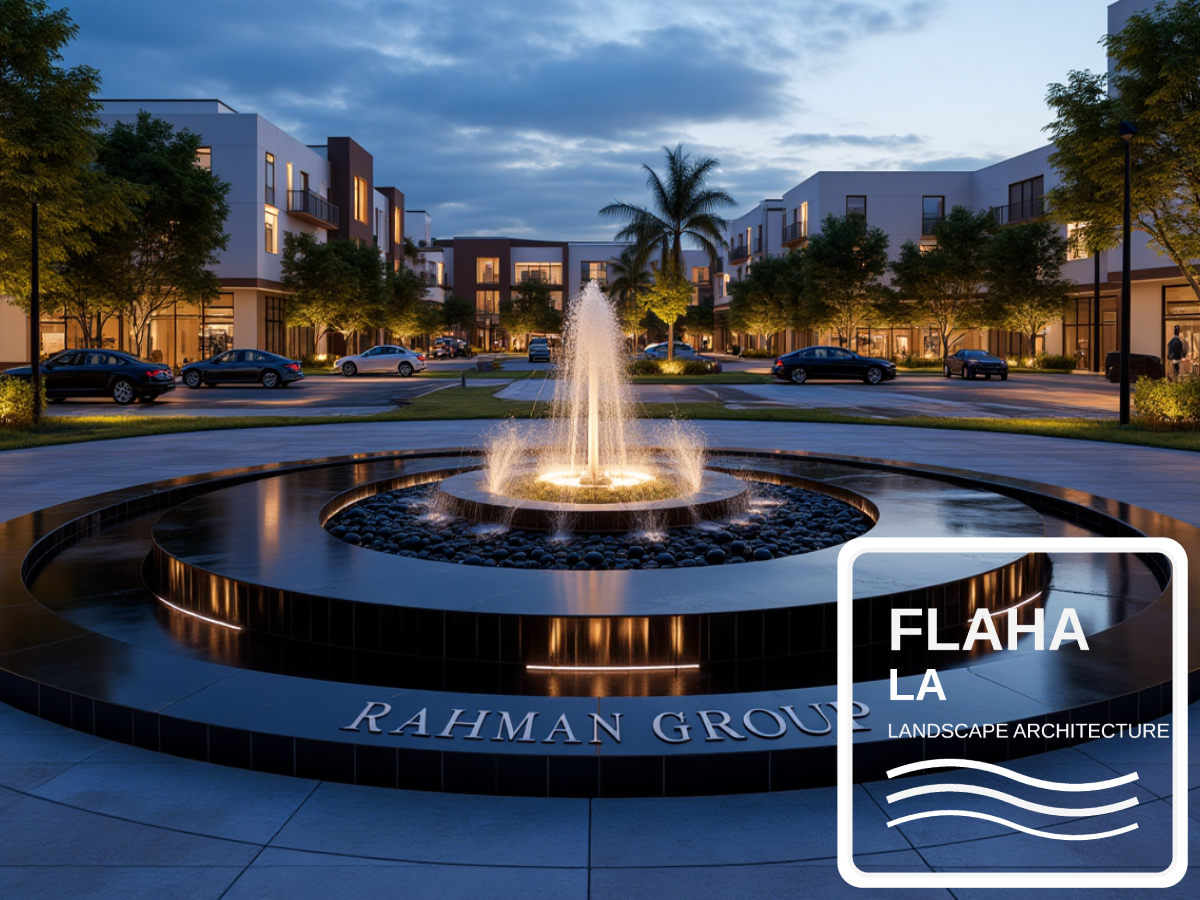 Al Gharafa Gate - Water Feature